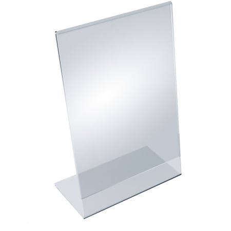 Azar Displays 8.5"W x 14"H Angled Sign Holder, PK10 112706-10PK